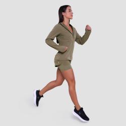 GymBeam Dámská běžecká bunda Pulse Vetiver
