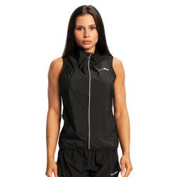 GymBeam Dámska bežecká vesta Pulse X Black