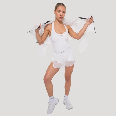 GymBeam Dámská bunda Flow White