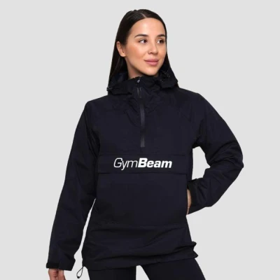 GymBeam Dámská bunda Rain Smock Black GymBeam Dámská bunda Rain Smock Black