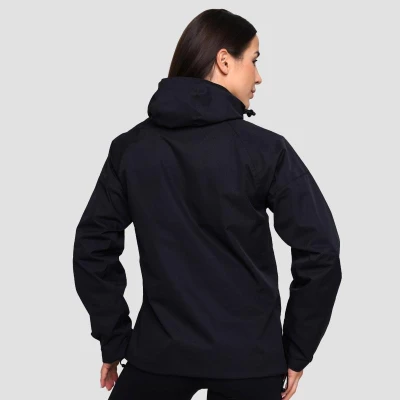 GymBeam Dámská bunda Rain Smock Black