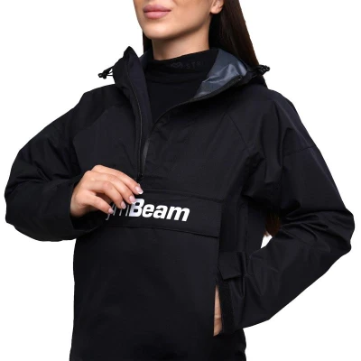 GymBeam Dámská bunda Rain Smock Black