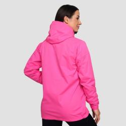 GymBeam Dámská bunda Rain Smock Fuchsia POUZE L (VÝPRODEJ)