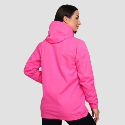 GymBeam Dámská bunda Rain Smock Fuchsia POUZE M (VÝPRODEJ)