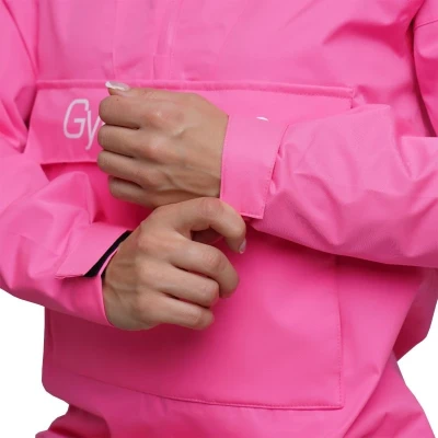 GymBeam Dámská bunda Rain Smock Fuchsia POUZE M (VÝPRODEJ)