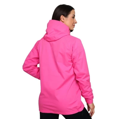 GymBeam Dámská bunda Rain Smock Fuchsia POUZE XL (VÝPRODEJ)