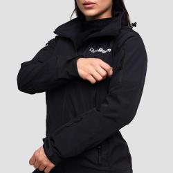 GymBeam Dámská bunda Softshell Black