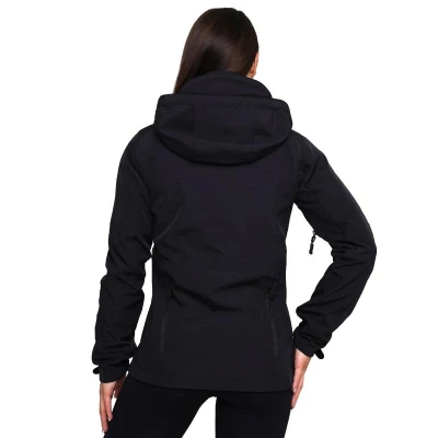 GymBeam Dámská bunda Softshell Black