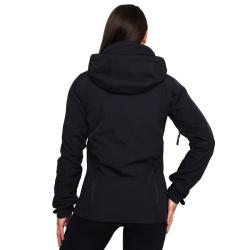 GymBeam Dámská bunda Softshell Black POUZE L (VÝPRODEJ)