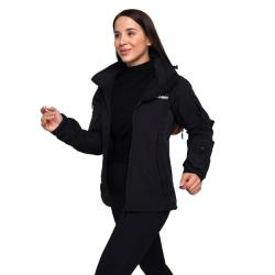 GymBeam Dámská bunda Softshell Black POUZE L (VÝPRODEJ)