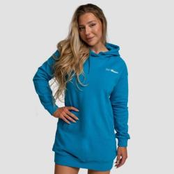 GymBeam Dámská Longline mikina Limitless Aquamarine