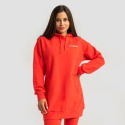 GymBeam Dámská Longline mikina Limitless Hot Red