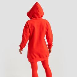 GymBeam Dámská Longline mikina Limitless Hot Red