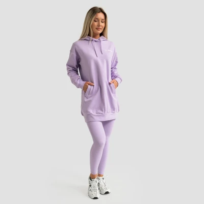 GymBeam Dámská Longline mikina Limitless Lavender