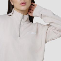 GymBeam Dámská mikina 1/2 Zip Agile Desert