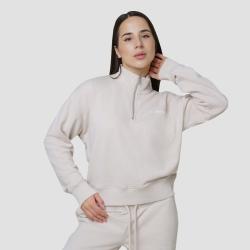 GymBeam Dámská mikina 1/2 Zip Agile Desert