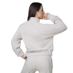 GymBeam Dámská mikina 1/2 Zip Agile Desert