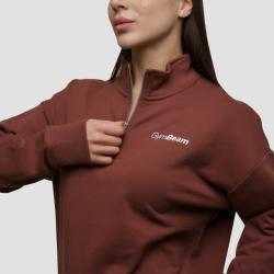 GymBeam Dámská mikina 1/2 Zip Agile Root