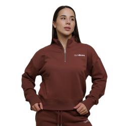 GymBeam Dámská mikina 1/2 Zip Agile Root