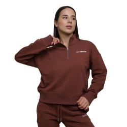 GymBeam Dámská mikina 1/2 Zip Agile Root