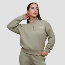 GymBeam Dámská mikina Agile ½ Zip Sage