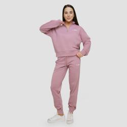 GymBeam Dámská mikina Agile ½ Zip Woodrose