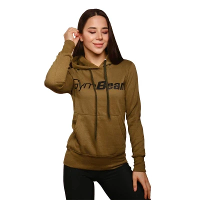 GymBeam Dámská Mikina Athlete Military Green