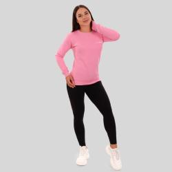 GymBeam Dámska mikina Basic Jumper Baby Pink