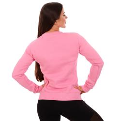 GymBeam Dámska mikina Basic Jumper Baby Pink