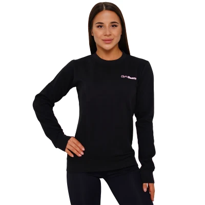 GymBeam Dámská mikina Basic Jumper Black