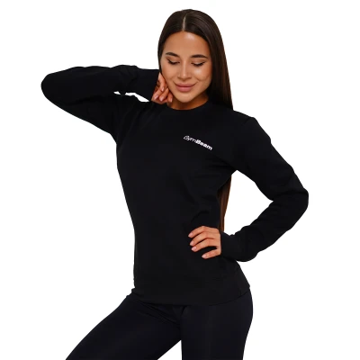 GymBeam Dámská mikina Basic Jumper Black