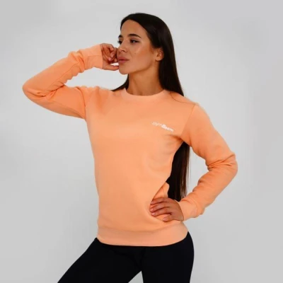 GymBeam Dámská mikina Basic Jumper Powder Peach GymBeam Dámská mikina Basic Jumper Powder Peach