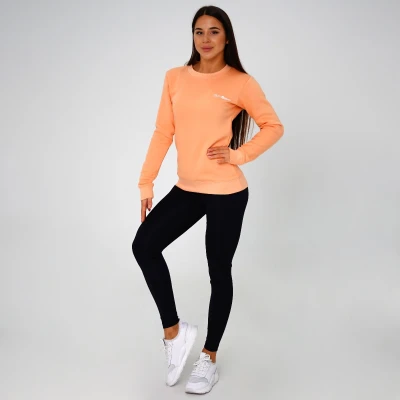 GymBeam Dámská mikina Basic Jumper Powder Peach