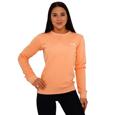 GymBeam Dámská mikina Basic Jumper Powder Peach