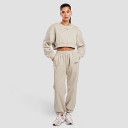 GymBeam Dámská mikina Cropped Aura Grey