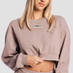 GymBeam Dámská mikina Cropped Aura Roux