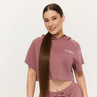 GymBeam Women‘s Relay Cropped Hoodie Haze GymBeam Women‘s Relay Cropped Hoodie Haze