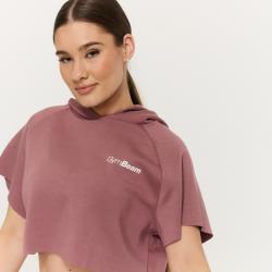 GymBeam Women‘s Relay Cropped Hoodie Haze