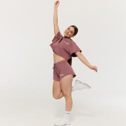 GymBeam Women‘s Relay Cropped Hoodie Haze