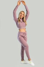 STRIX Dámská mikina Essential Cropped Hoodie Mauve