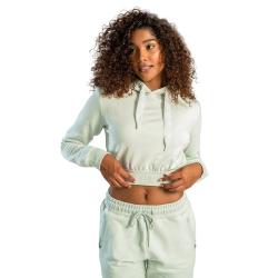 STRIX Dámská mikina Essential Cropped Hoodie Moon Grey