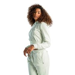 STRIX Dámská mikina Essential Cropped Hoodie Moon Grey
