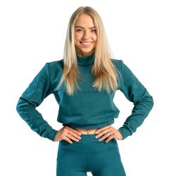 STRIX Dámská mikina Essential High-Neck Deep Teal