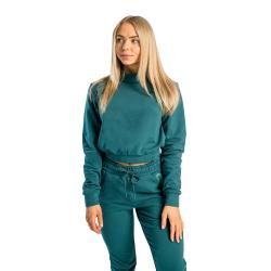 STRIX Dámská mikina Essential High-Neck Deep Teal