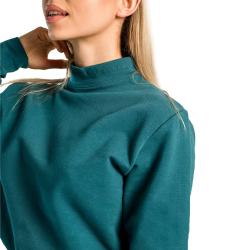 STRIX Dámská mikina Essential High-Neck Deep Teal