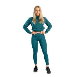 STRIX Dámská mikina Essential High-Neck Deep Teal