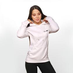 GymBeam Dámska mikina PRO Hoodie White