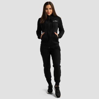 GymBeam Dámská mikina se zipem Limitless Black