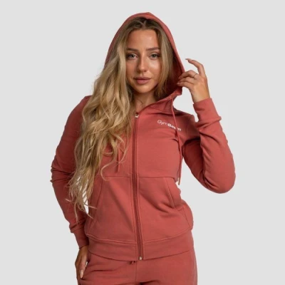GymBeam Dámská mikina se zipem Limitless Cinnamon GymBeam Dámská mikina se zipem Limitless Cinnamon
