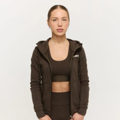 GymBeam Women‘s Limitless Zip Up Hoodie Espresso GymBeam Women‘s Limitless Zip Up Hoodie Espresso